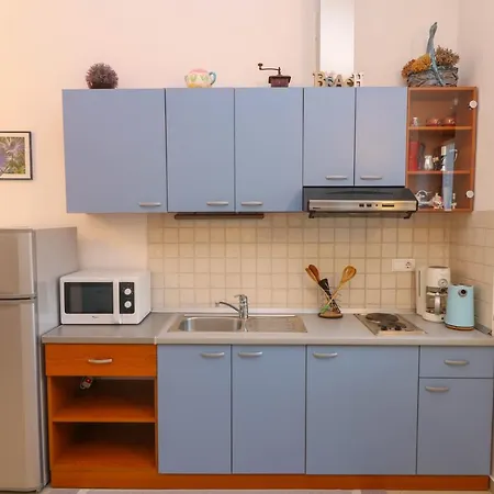 Blue And With Balcony