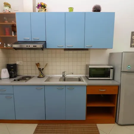 Blue And With Balcony