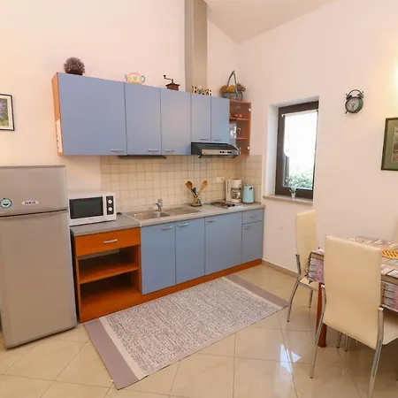 Blue And With Balcony Baška