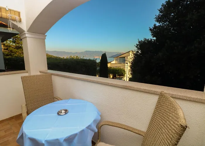Blue And With Balcony